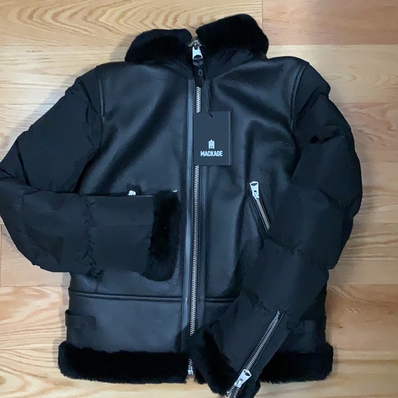 Beautiful Mackage Bomber- BRAND NEW WITH TAGS - Picture 1 of 6